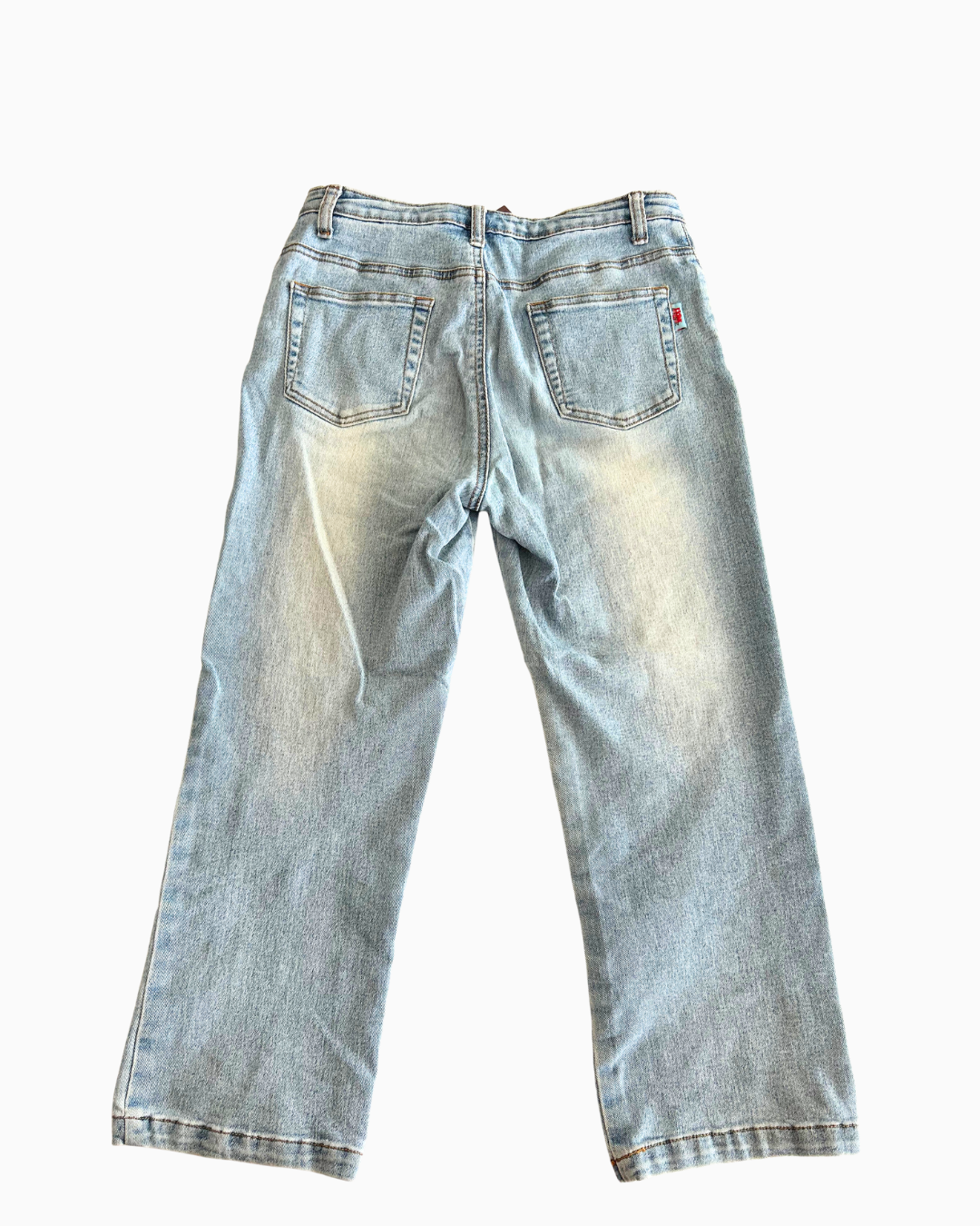 Vintage Beaded Hot Line Jeans | S |