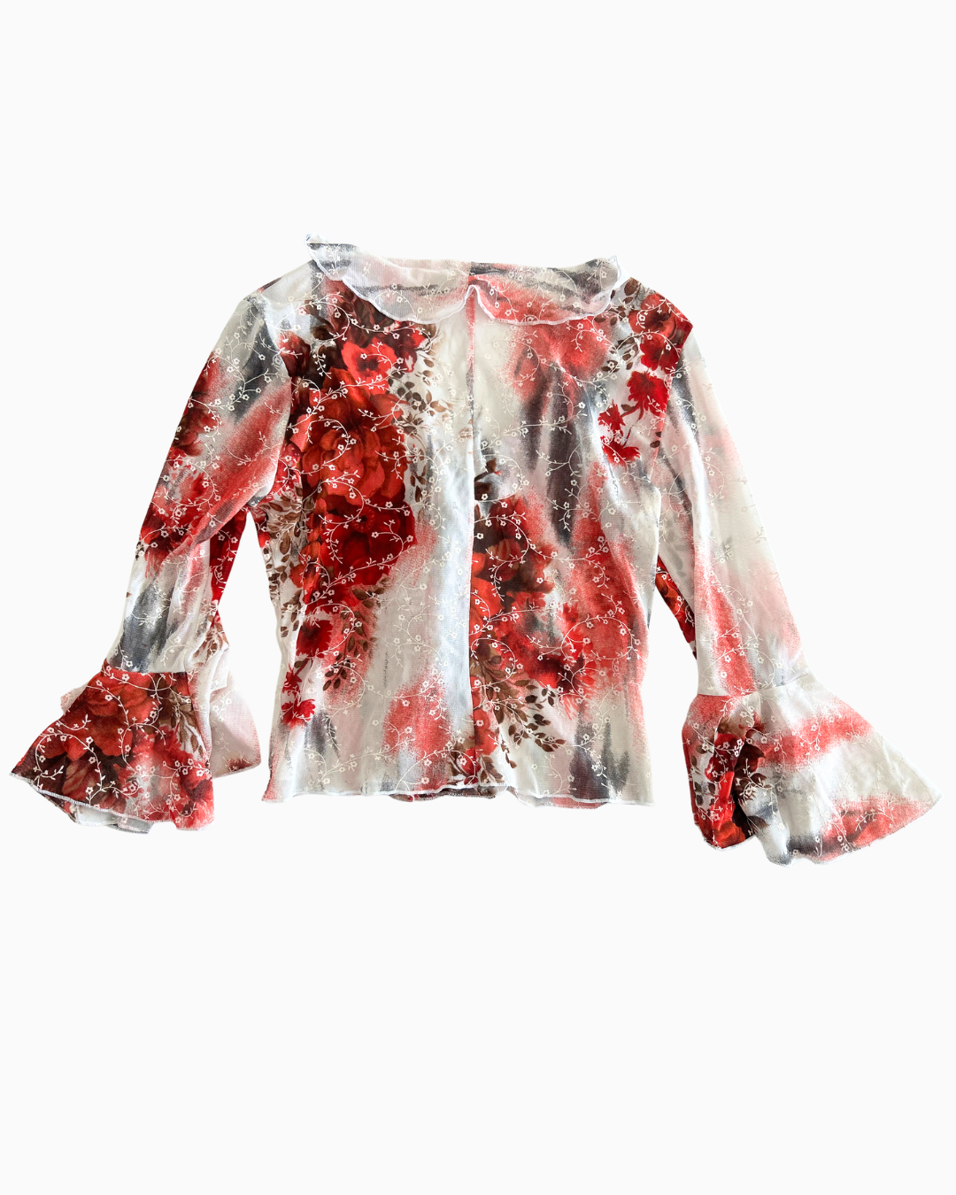 Vintage Bell Sleeve Top | XS - S |