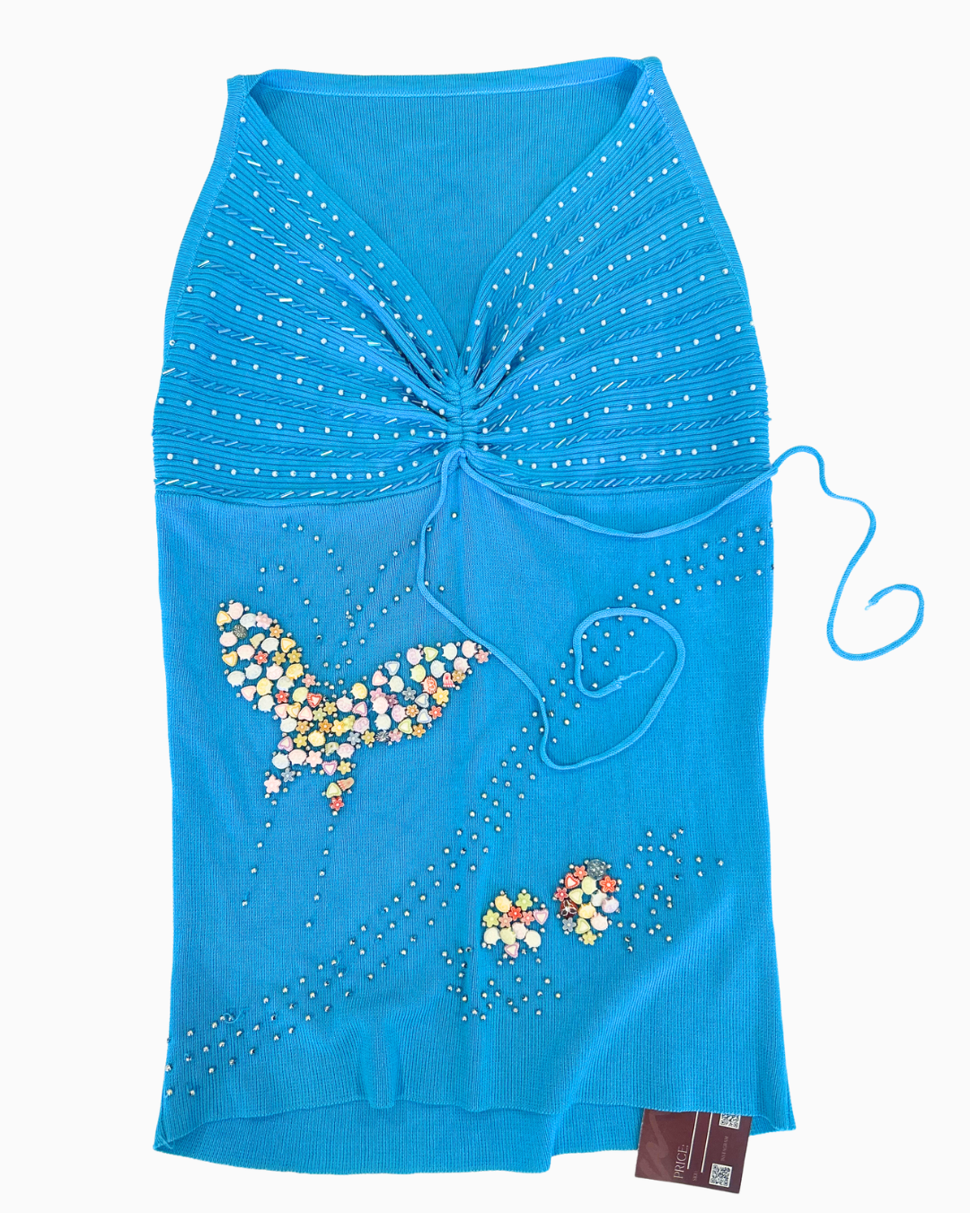 Butterfly Beaded Tank | S - M |