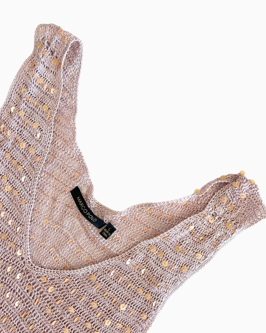 Vintage Sequin Tank | L |