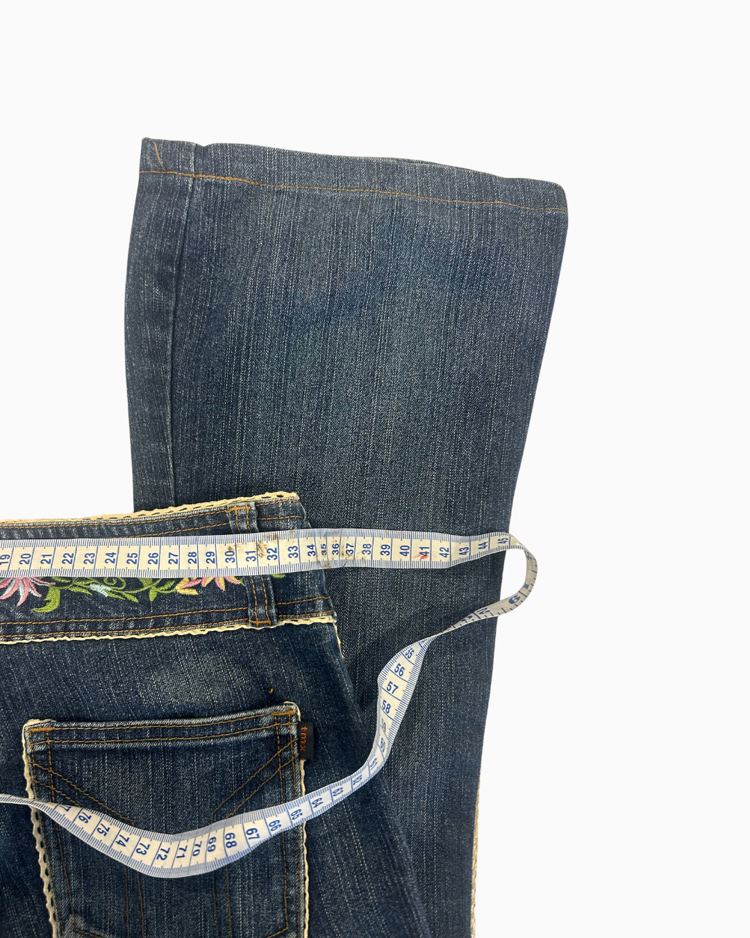 Floral Lace Fairy Jeans | XS |
