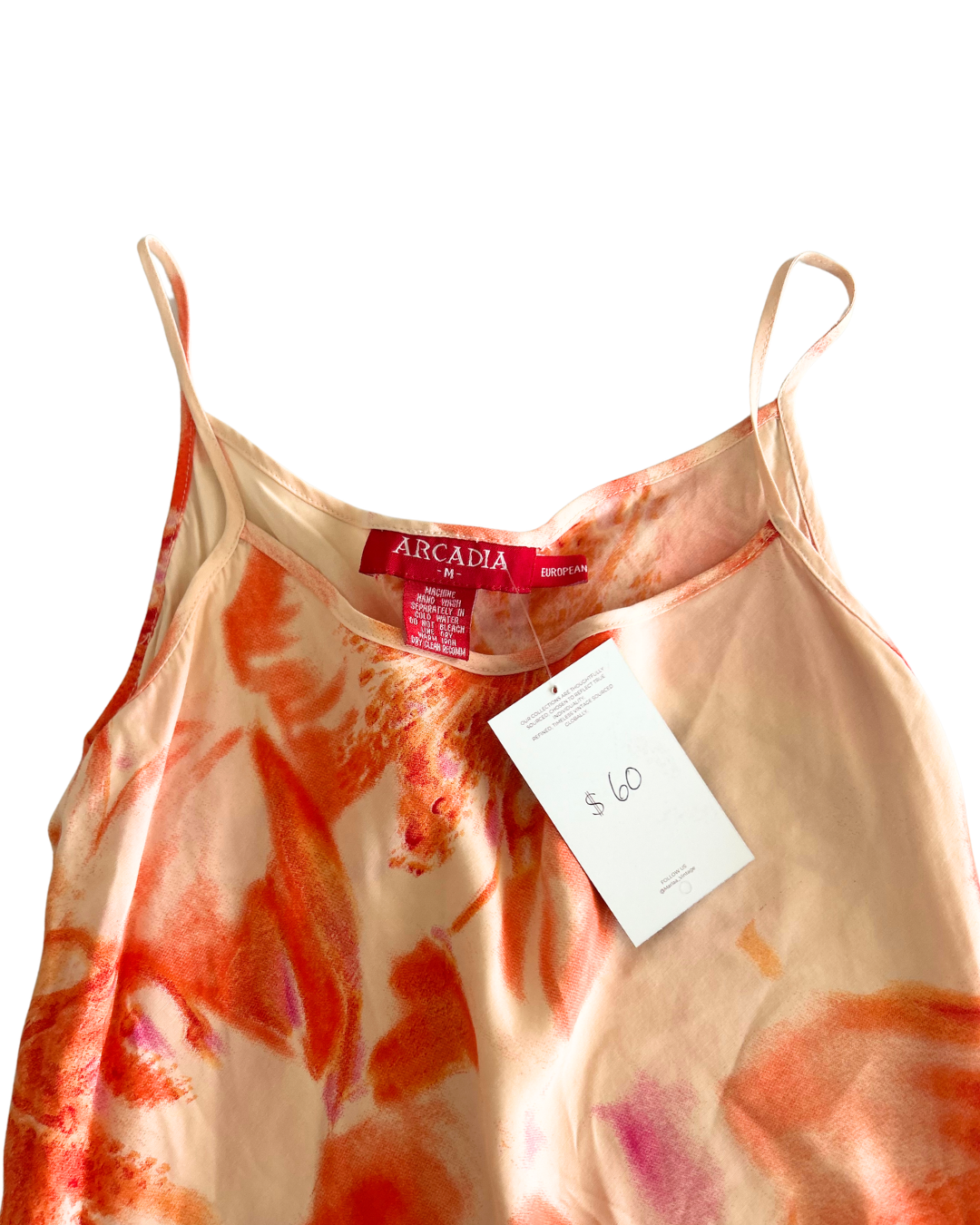 Arcadia Floral Cotton Cami | Size M |