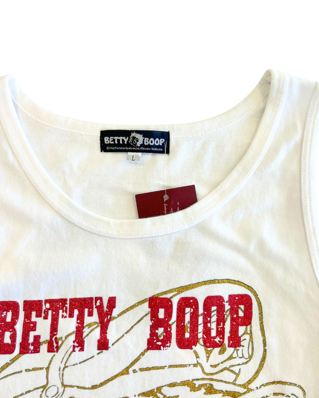 Betty Boop Graphis Tank | Size L |