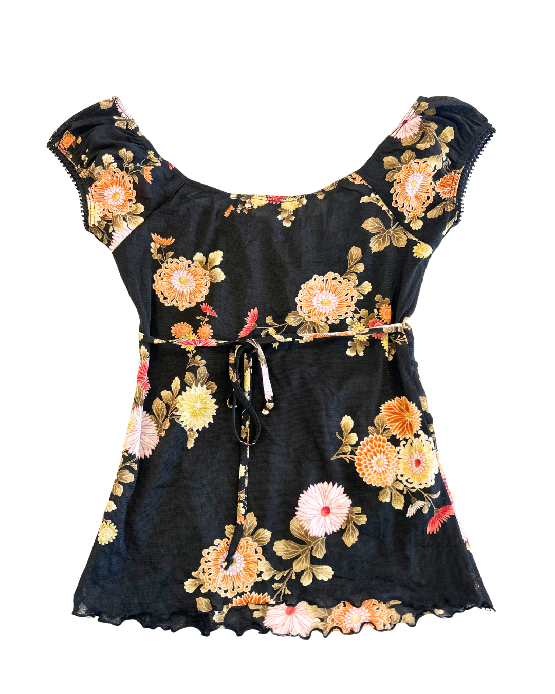 Self Esteem USA Floral Top | Size S |