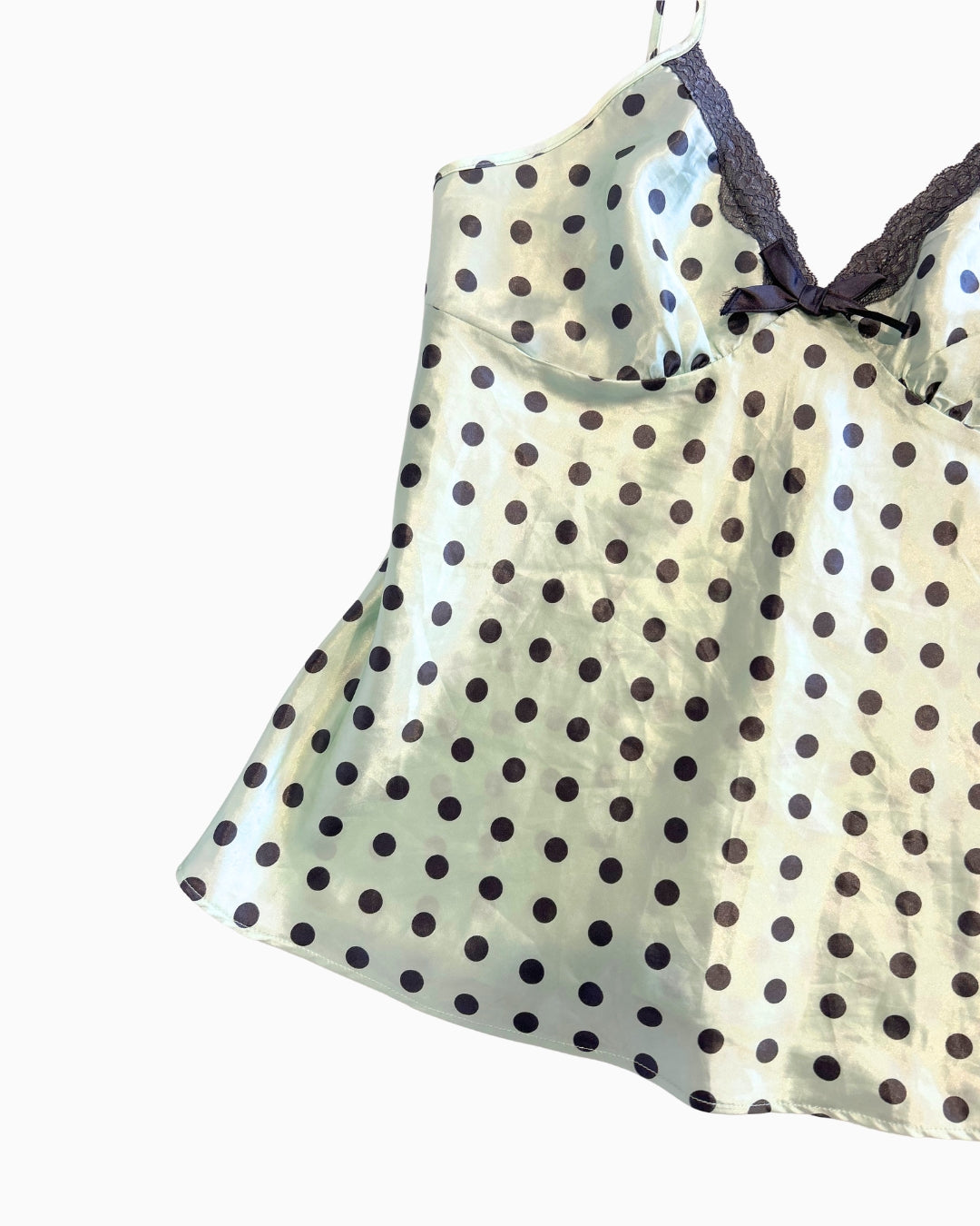 Polkadot Lace Cami | M |