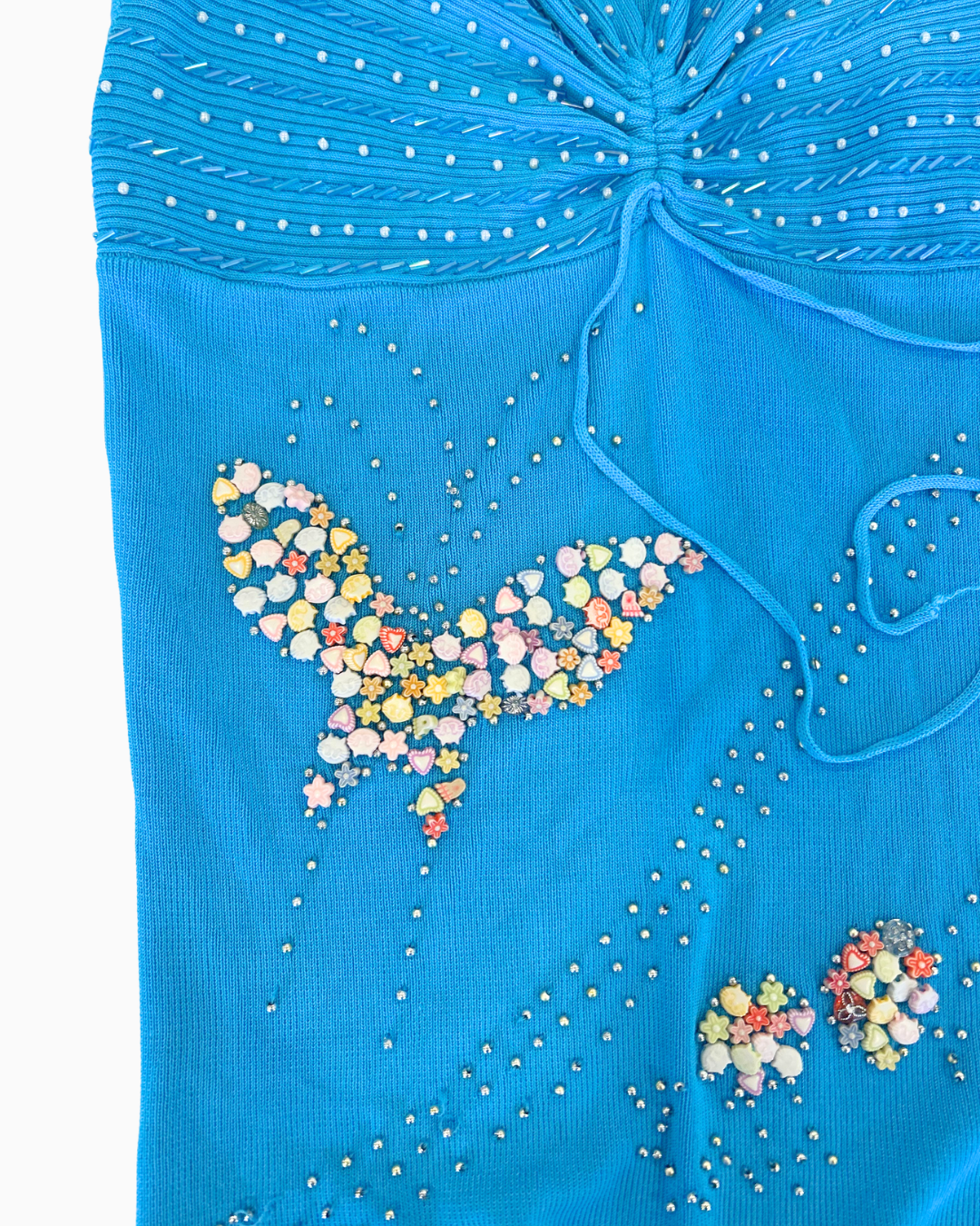 Butterfly Beaded Tank | S - M |