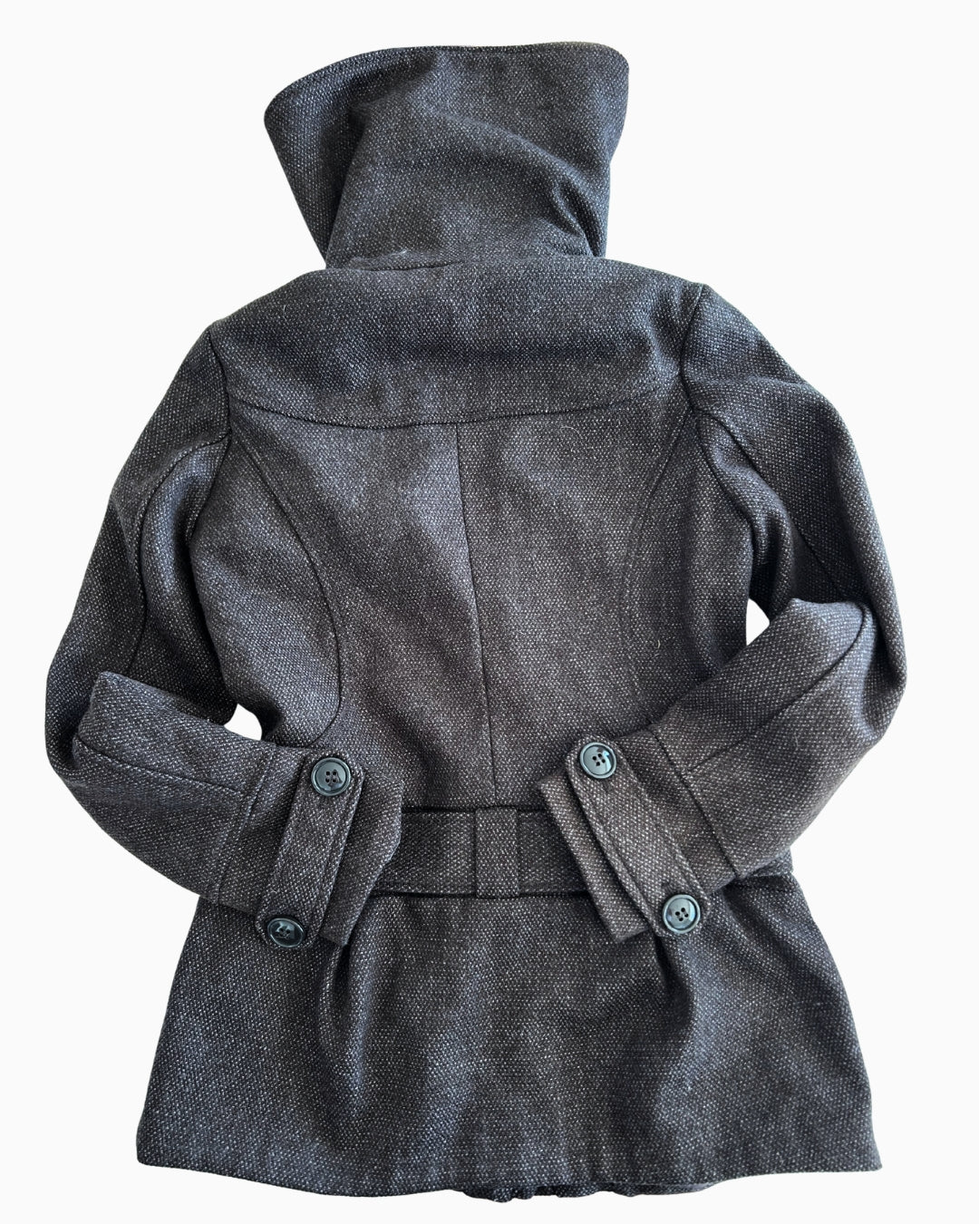 Brown Button Funnel Coat | 10 |