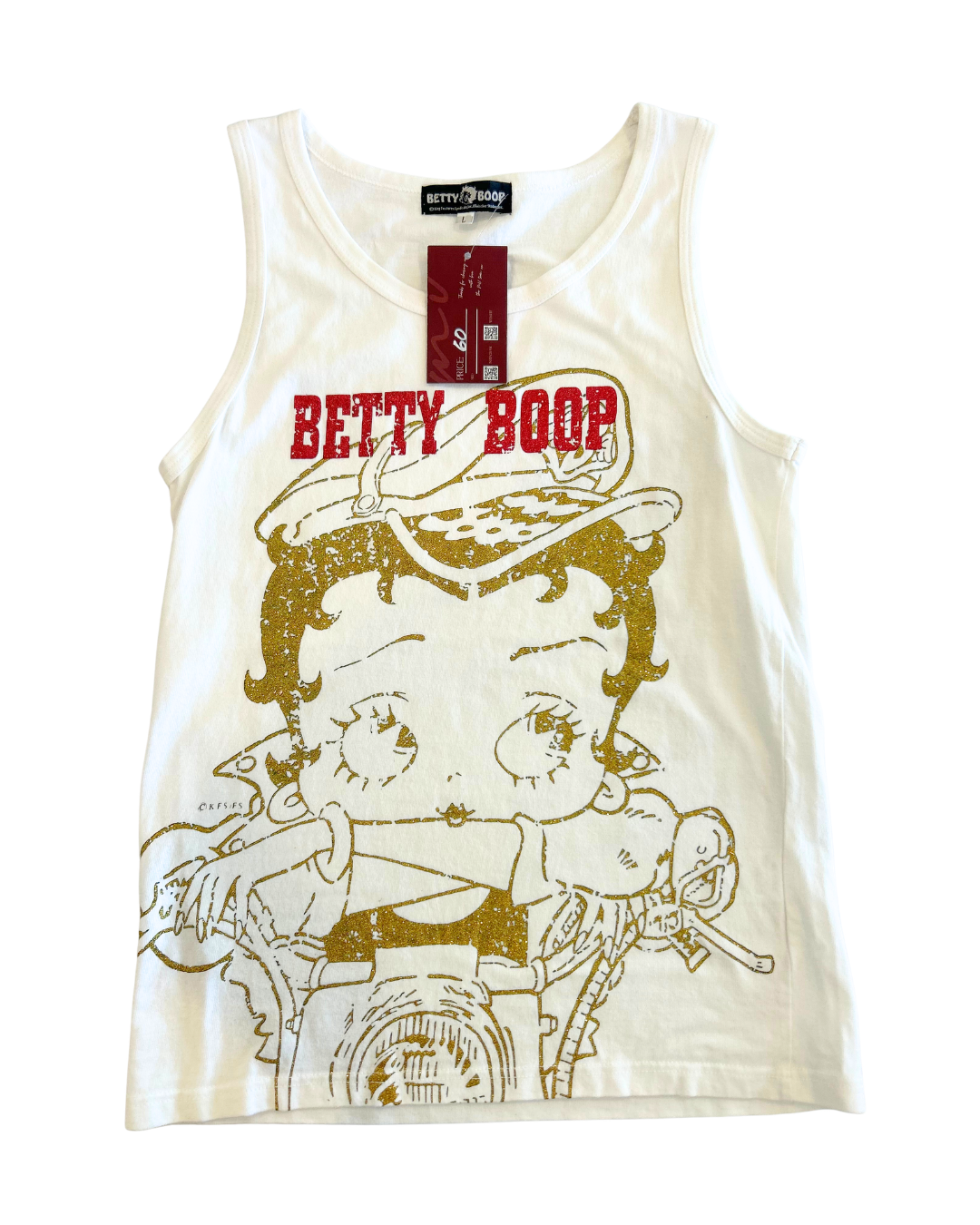 Betty Boop Graphis Tank | Size L |