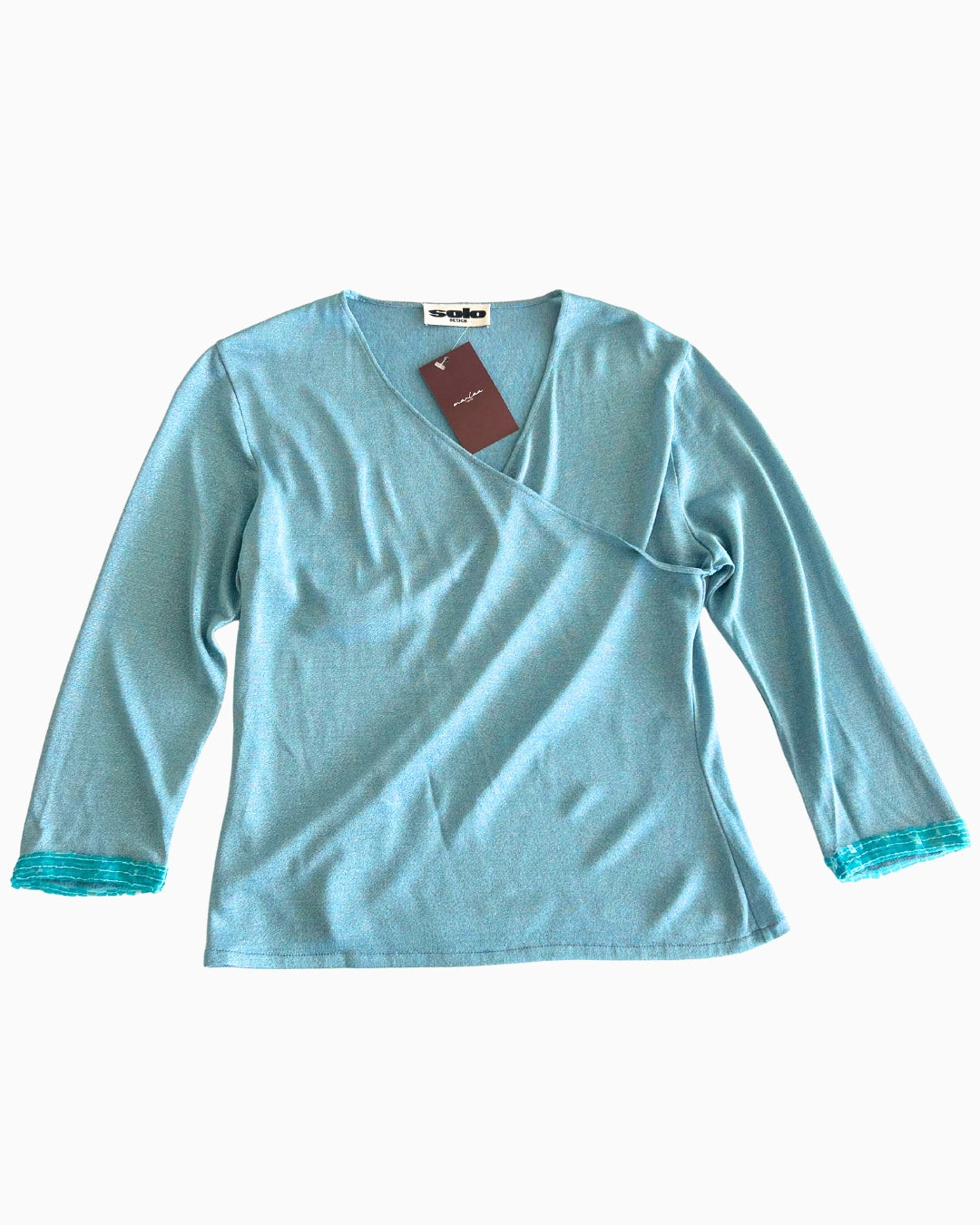 Vintage Solo Quarter Sleeve Top | S - M |