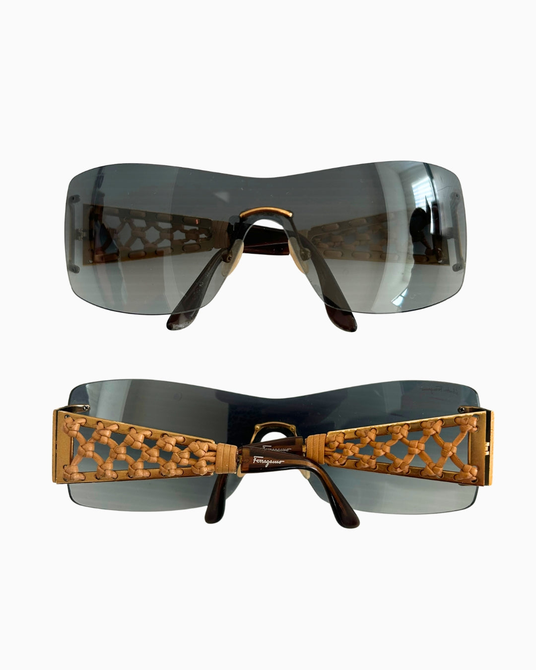Vintage Ferragamo Y2K Sunnies