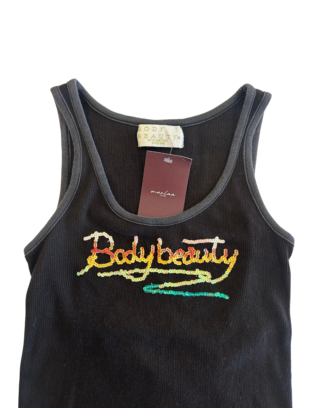 Body Beauty Sequin Tank | Size S |