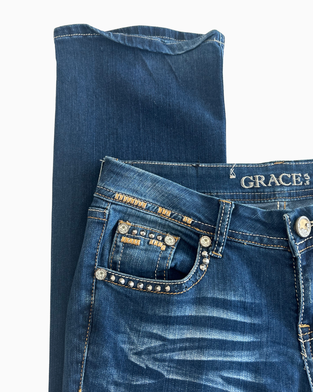 Grace Studded Jeans | 8 - 10 |