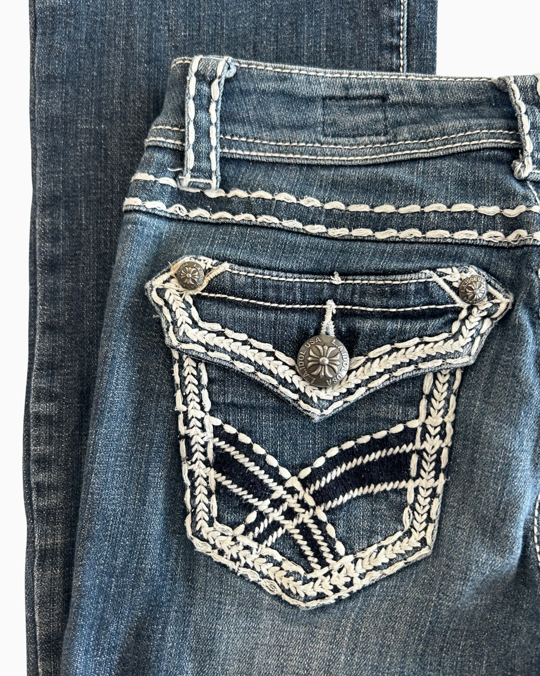 LA Idol USA Straight Leg Jeans | S |