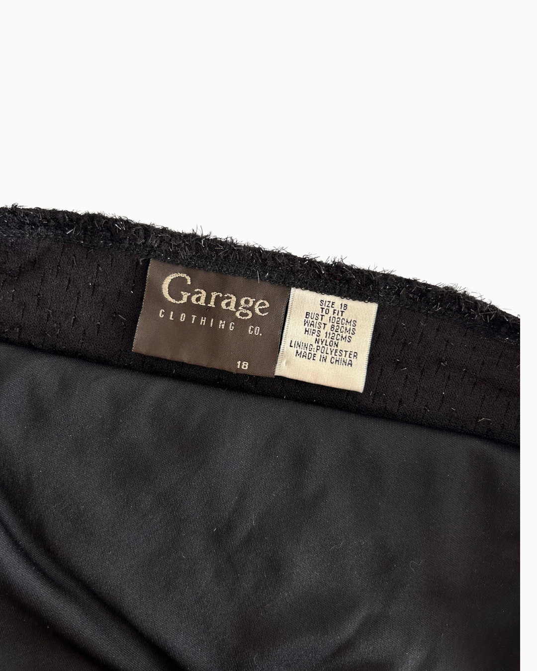 Vintage Garage Sparkly Halter | XL |